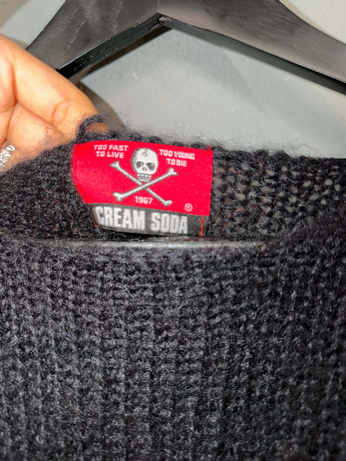 *Rare* CREAM SODA flame mohair knit 상품이미지7