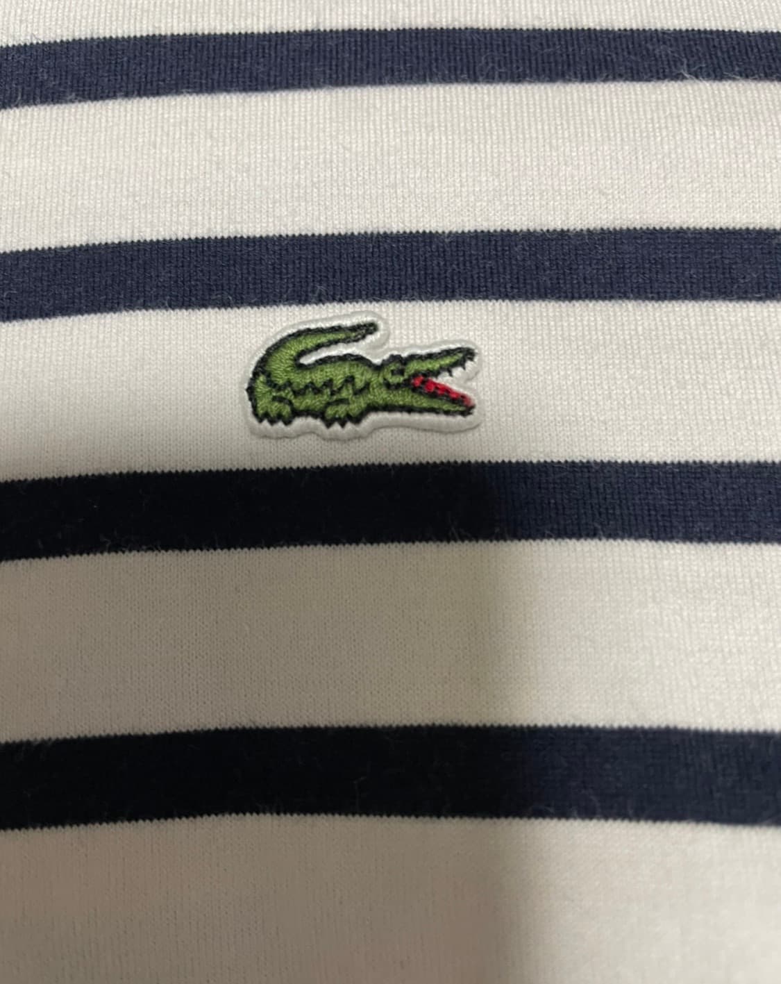 라코스테 스트라이프 반팔티 상품이미지3
