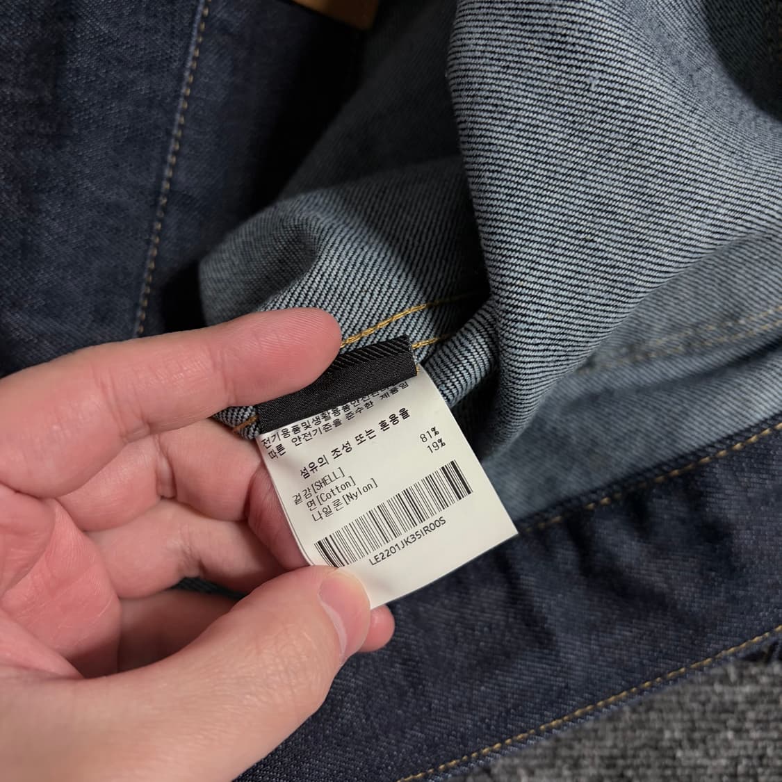 Lee 코듀라 데님 자켓 상품이미지6