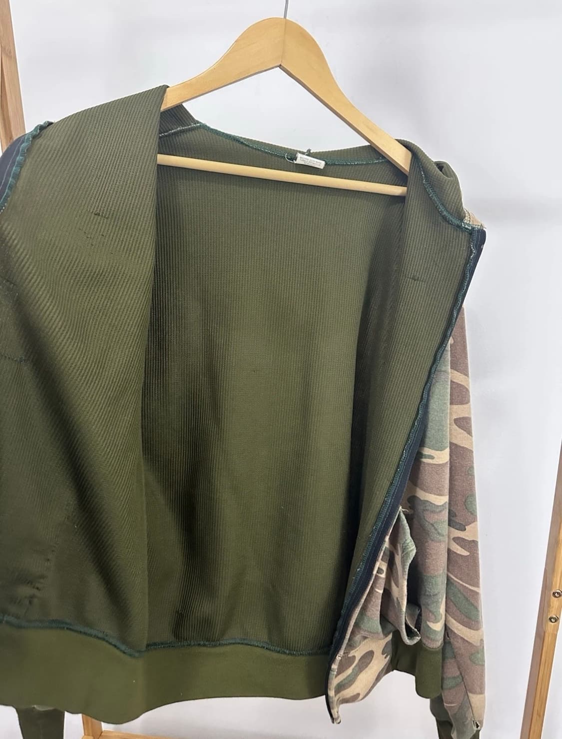 빈티지 80s 카모 후드집업  상품이미지4
