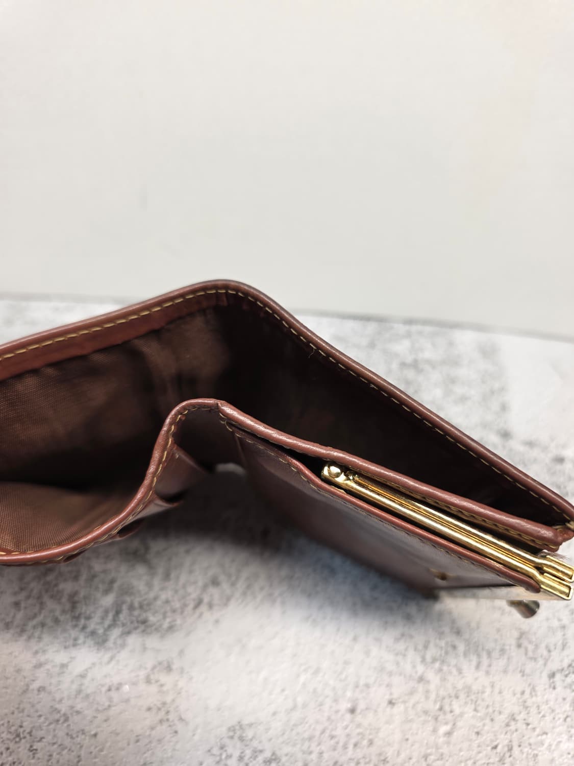 버버리 빈티지 노바체크 코팅 캔버스 키스락 컴팩트  지갑 상품이미지4