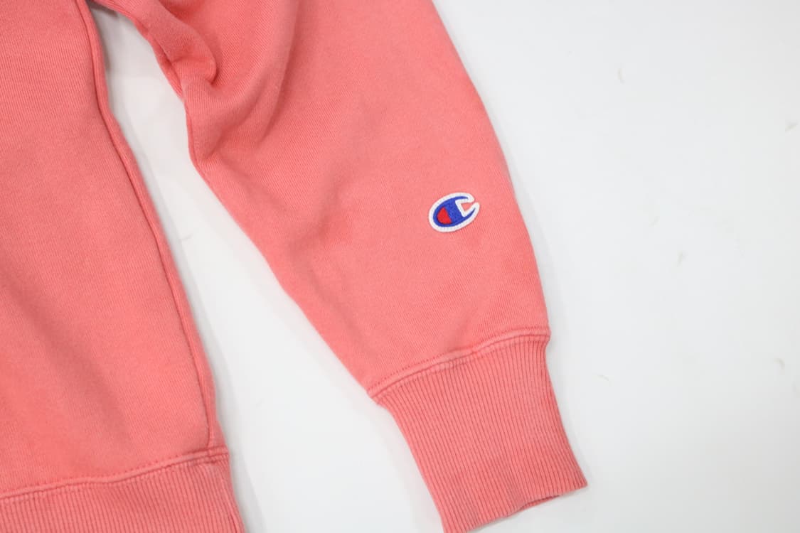 Champion 챔피온 빈티지 C로고 핑크 크루넥 맨투맨 (M) 상품이미지4