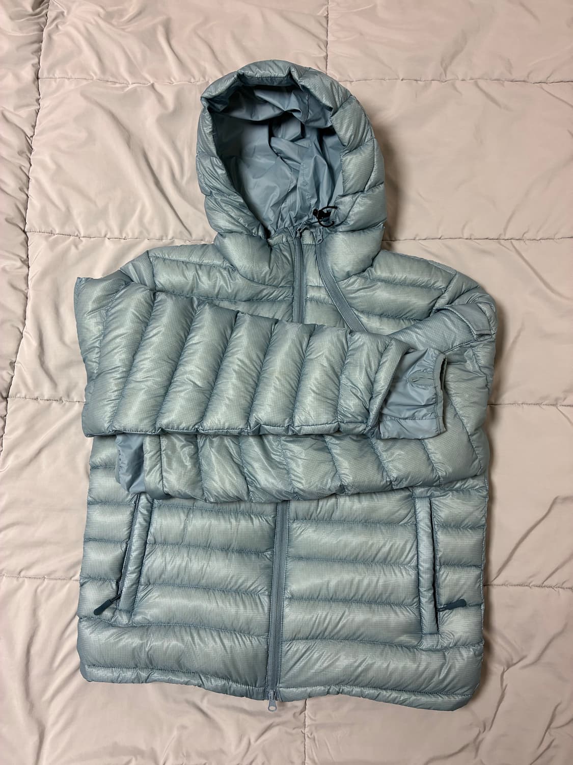 파이톤 덕다운 경량패딩 상품이미지3