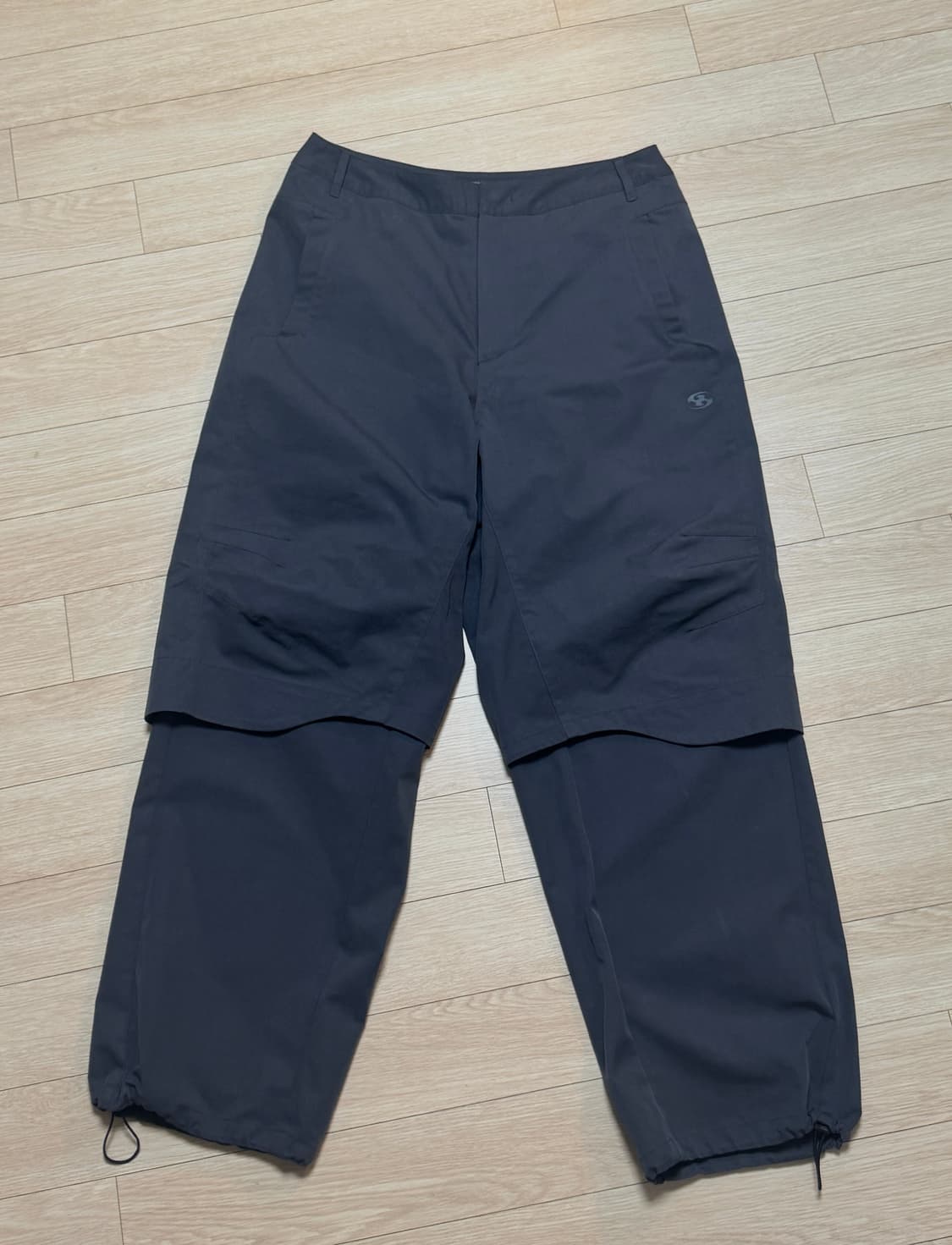 Layered Pants Blue Charcoal 상품이미지2