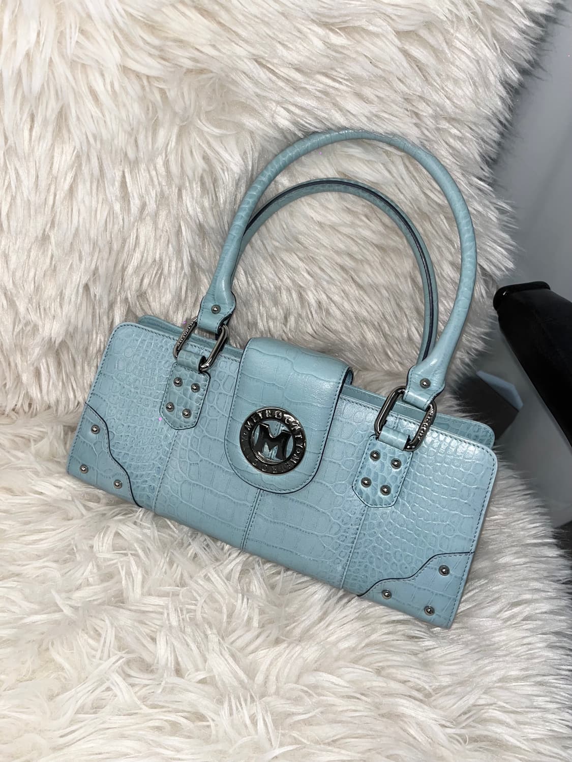 Metro City sky blue shoulder bag 상품이미지2