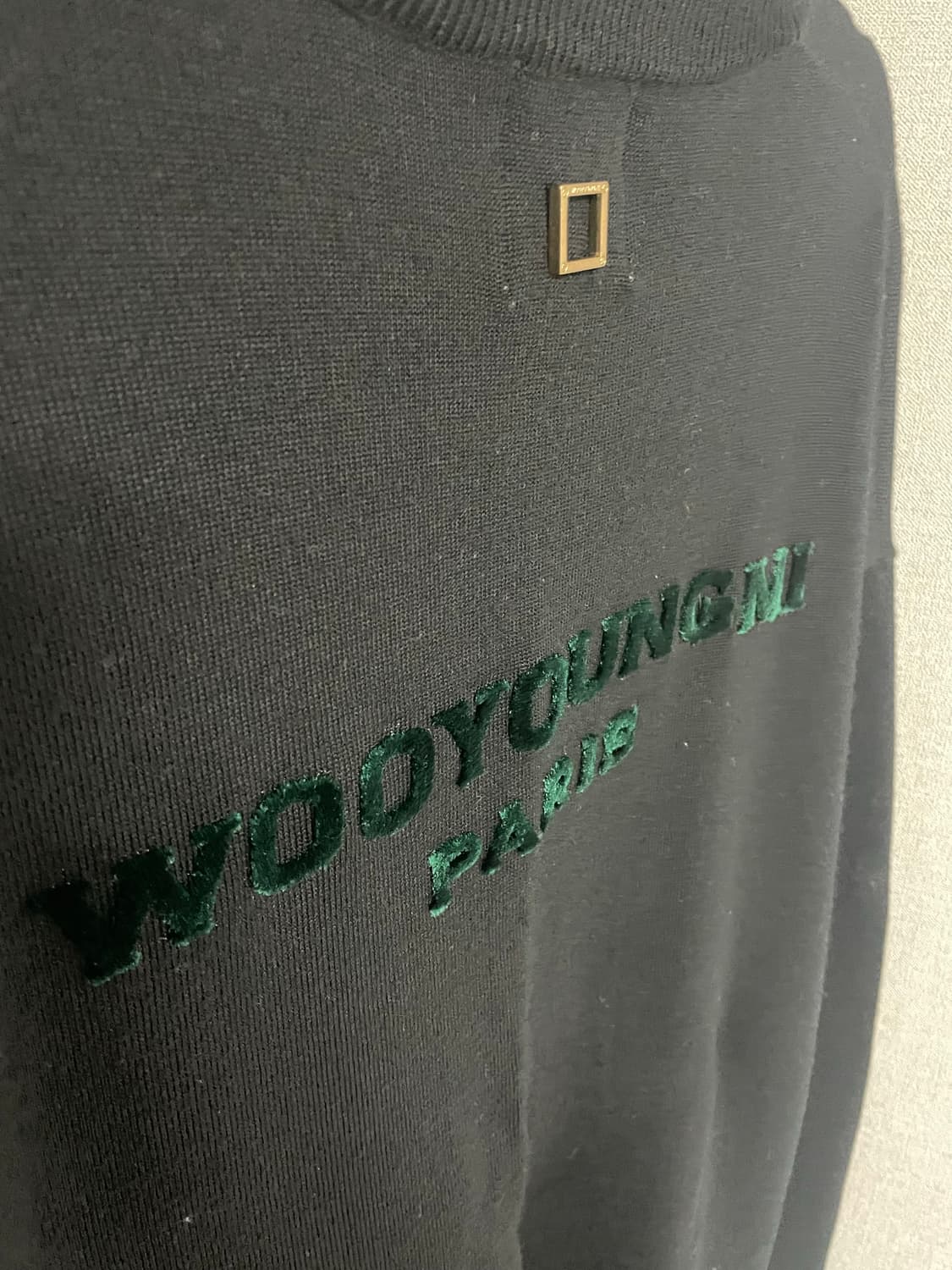 우영미 백로고 니트 46 상품이미지2