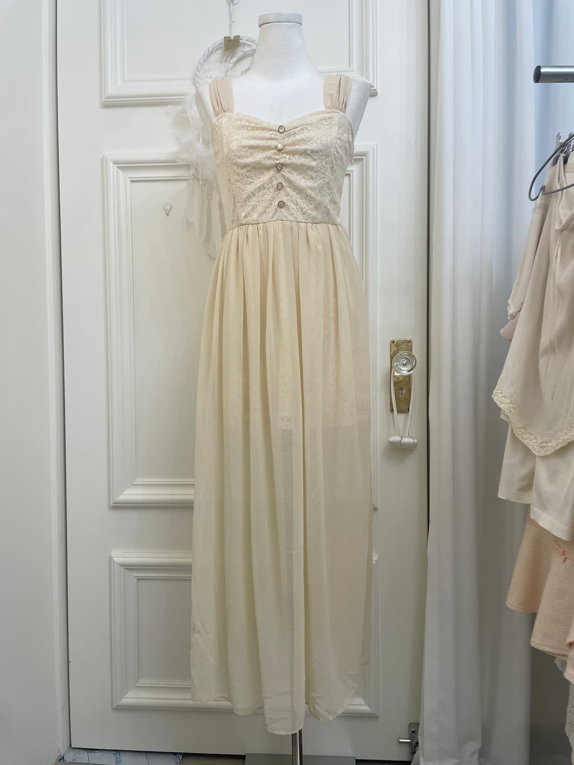 CECIL MCBEE lace shirring long opc 상품이미지1