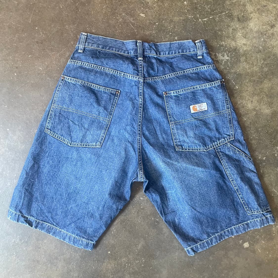 Carhartt denim half pants 상품이미지2