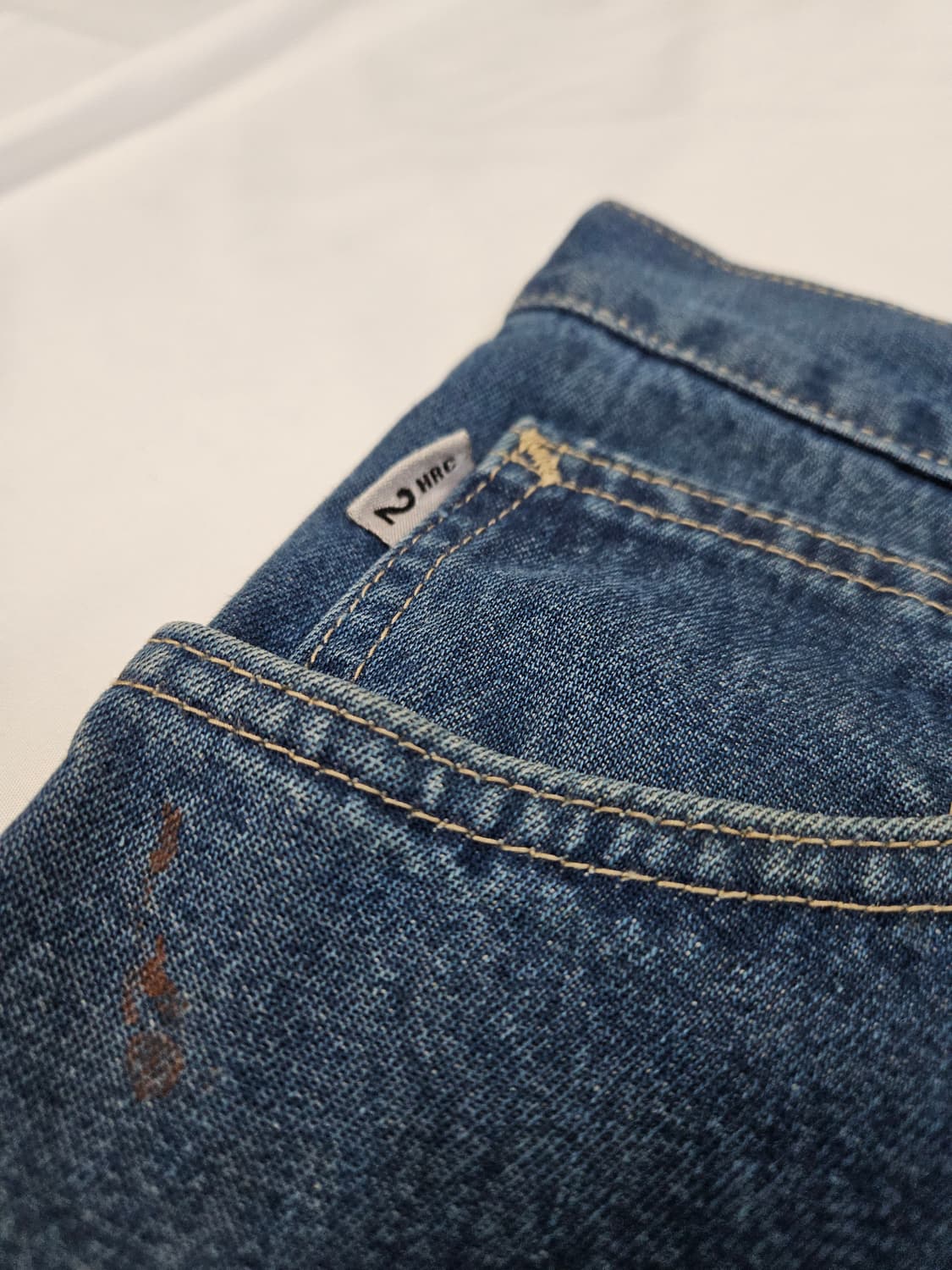 칼하트 USA 오리지널 레귤러 배기 데님팬츠 와이드 워크팬츠 42x30 상품이미지4