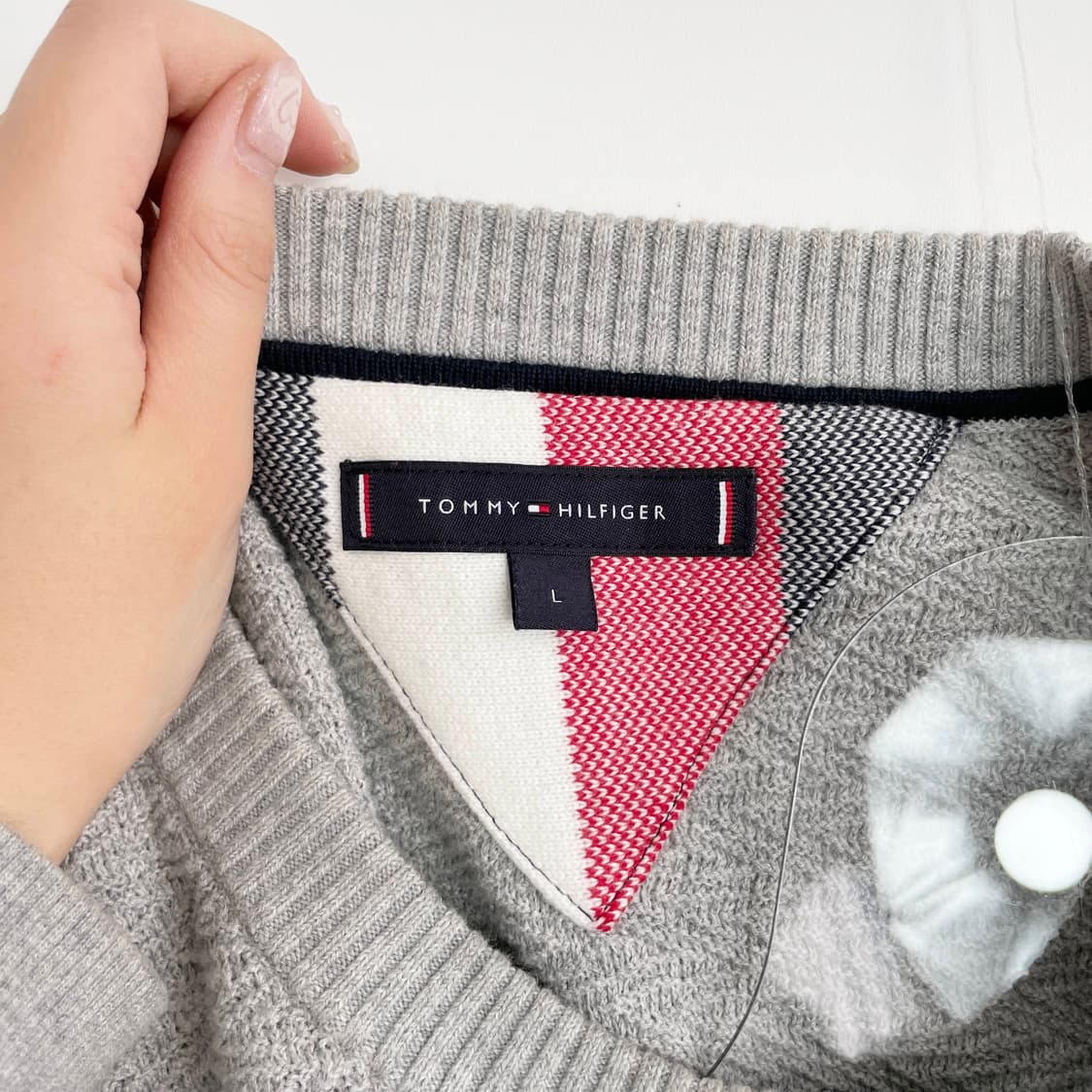 F1 타미힐피거 니트 L-LL사이즈 상품이미지4