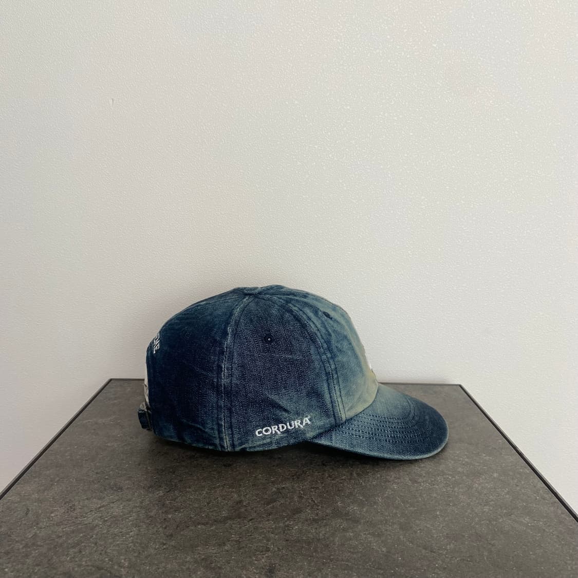 (OS) 슈프림 S로고 볼캡 모자 워시드 데님 상품이미지3