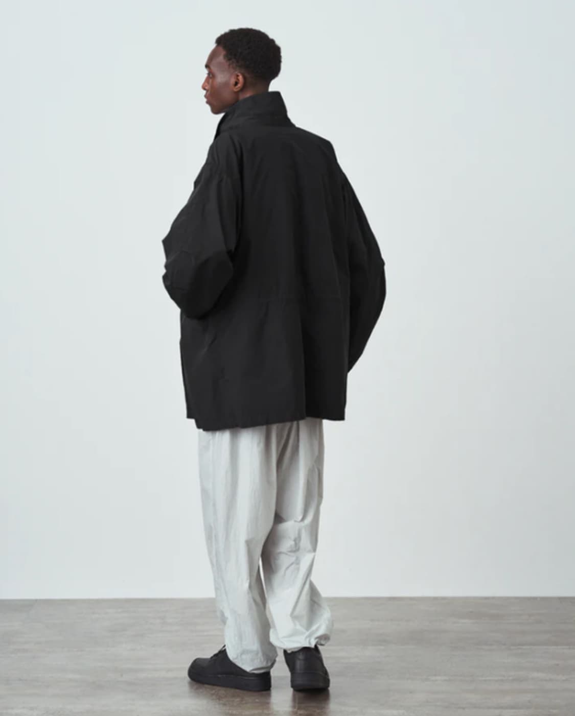 Aton 에어웨더 숏 모즈 코트 상품이미지5