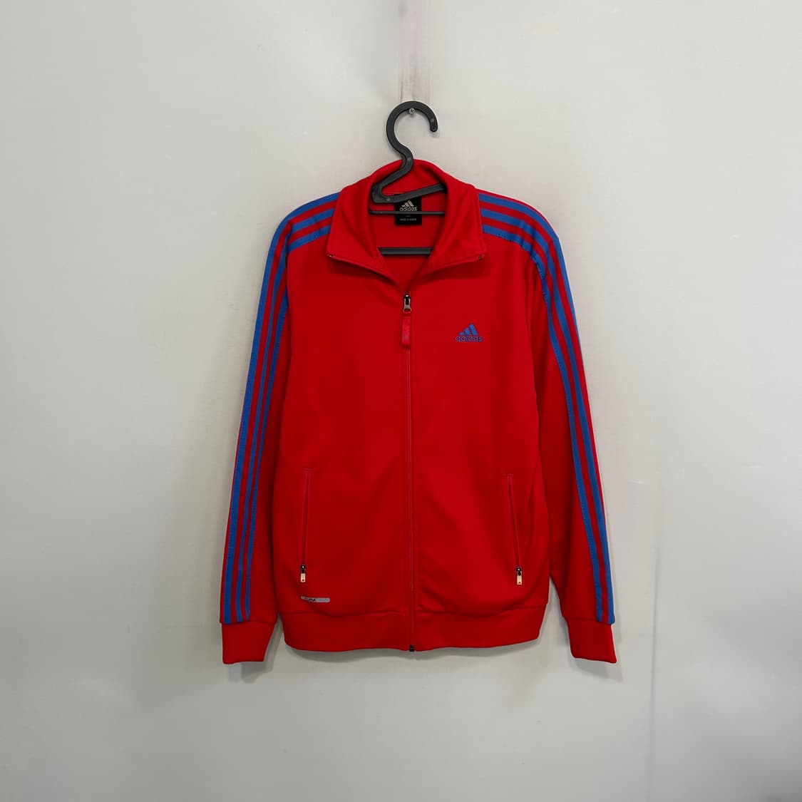 아디다스 여성 트랙탑 집업 95 레드블루 상품이미지1