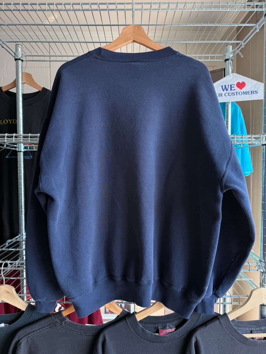 90s 러셀 스웻셔츠 네이비 상품이미지4