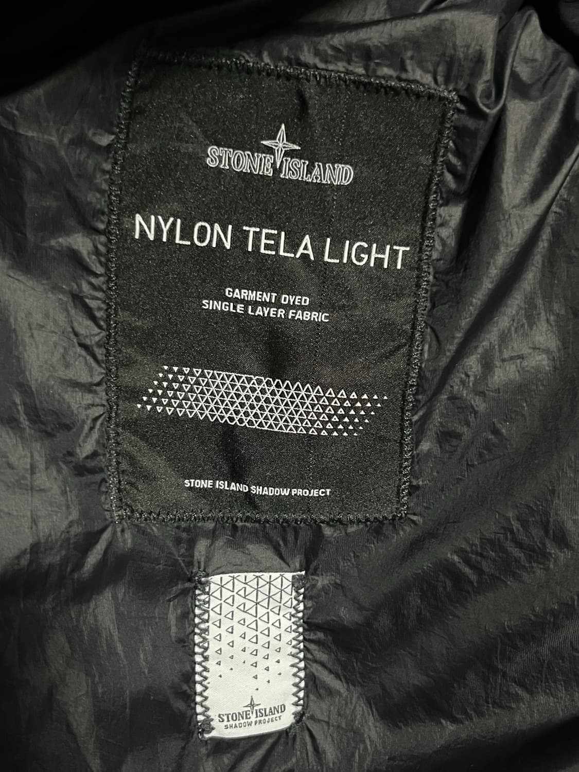 [XL] 스톤아일랜드 쉐도우프로젝트 라이너 퀼팅자켓 블랙 상품이미지4