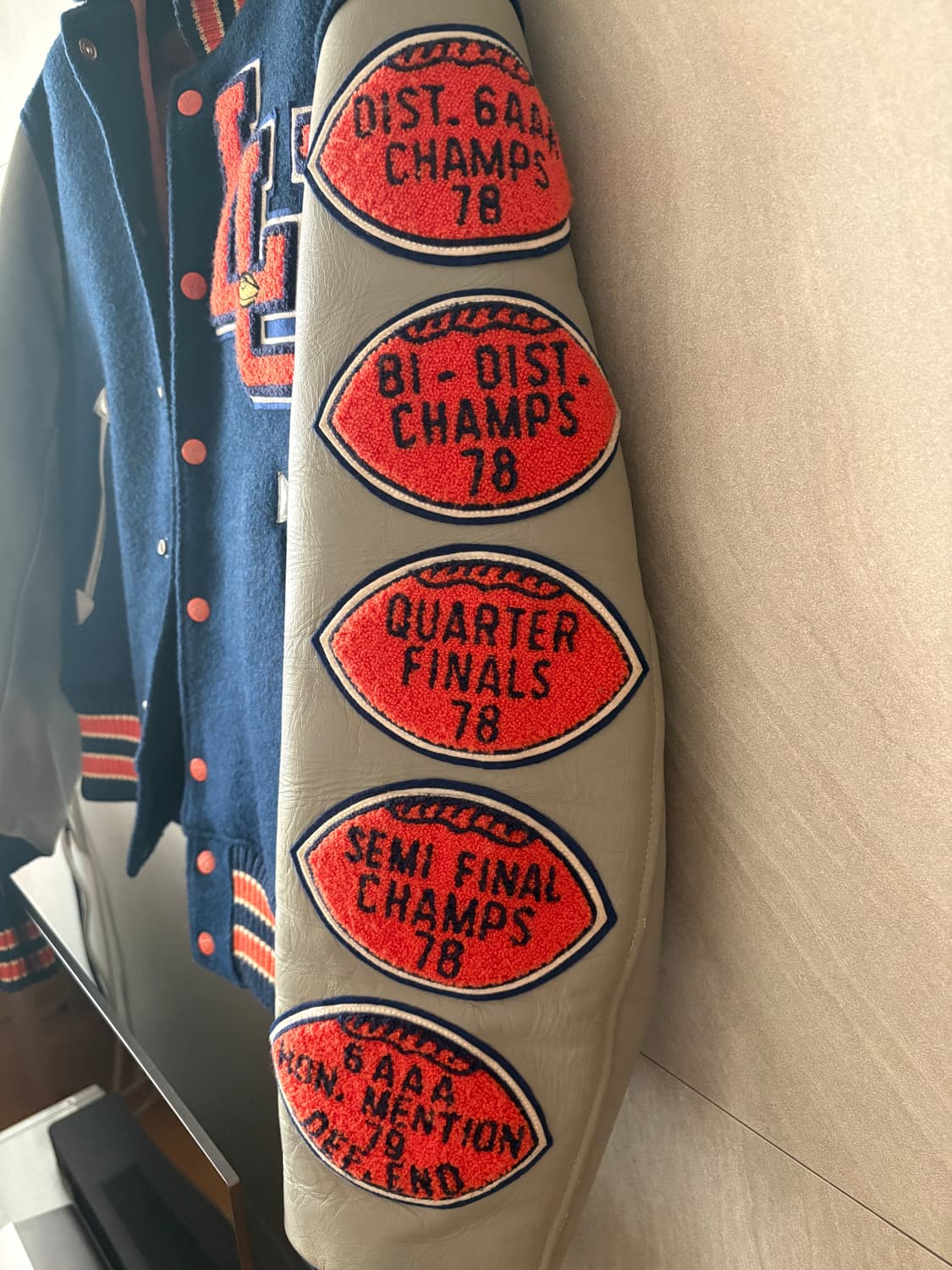 스타일아이즈 style eyes 토요엔터프라이즈 레터맨 바시티 자켓 상품이미지2