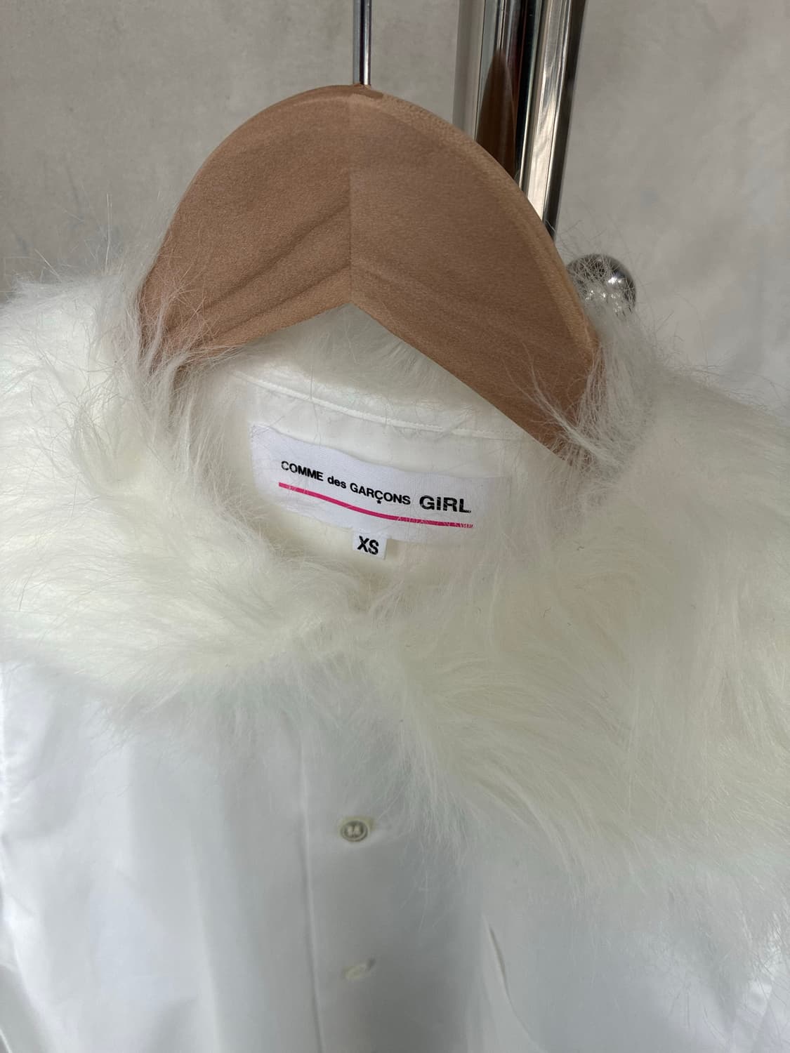 꼼데가르송 걸 퍼 카라 셔츠 상품이미지8