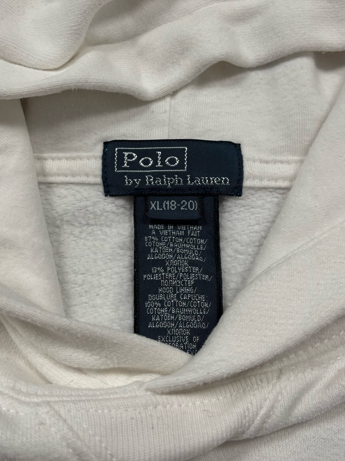 폴로 그린 포니 화이트 후드티 상품이미지6