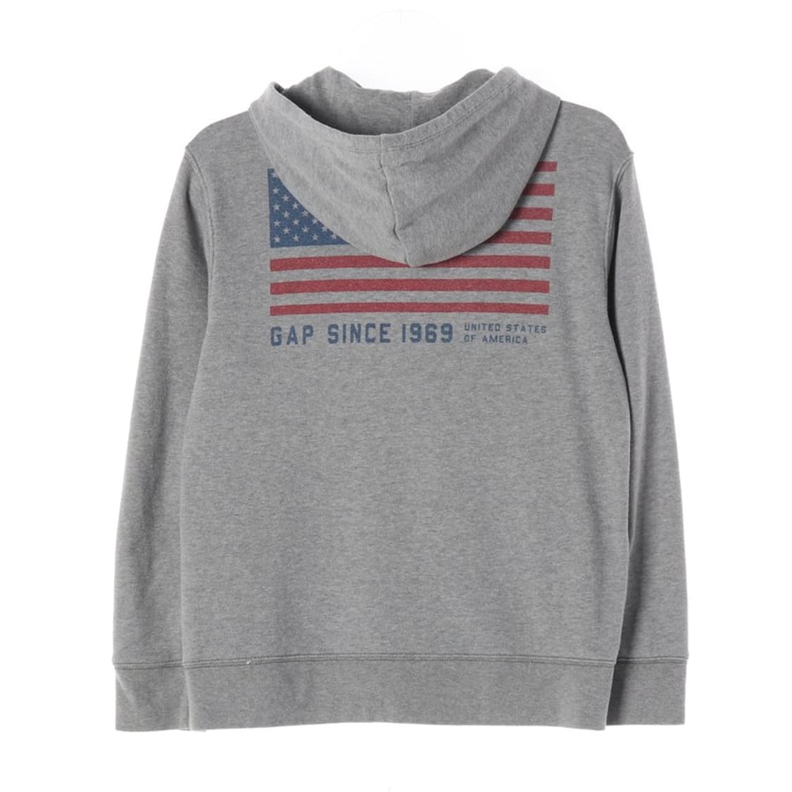 GAP 성조기 아치로고 기모 후드 집업 그레이 XXL 14-16 상품이미지3