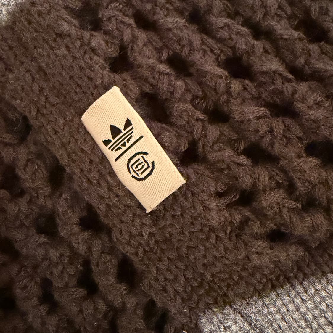 아디다스 클랏 크로셰 니트 폴로 카본 XL 상품이미지5