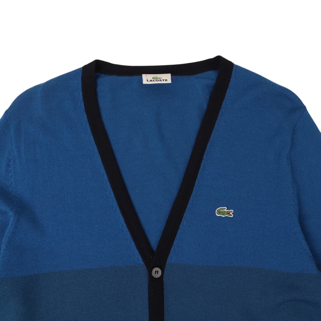 라코스테 울 블루 톤 가디건 상품이미지2