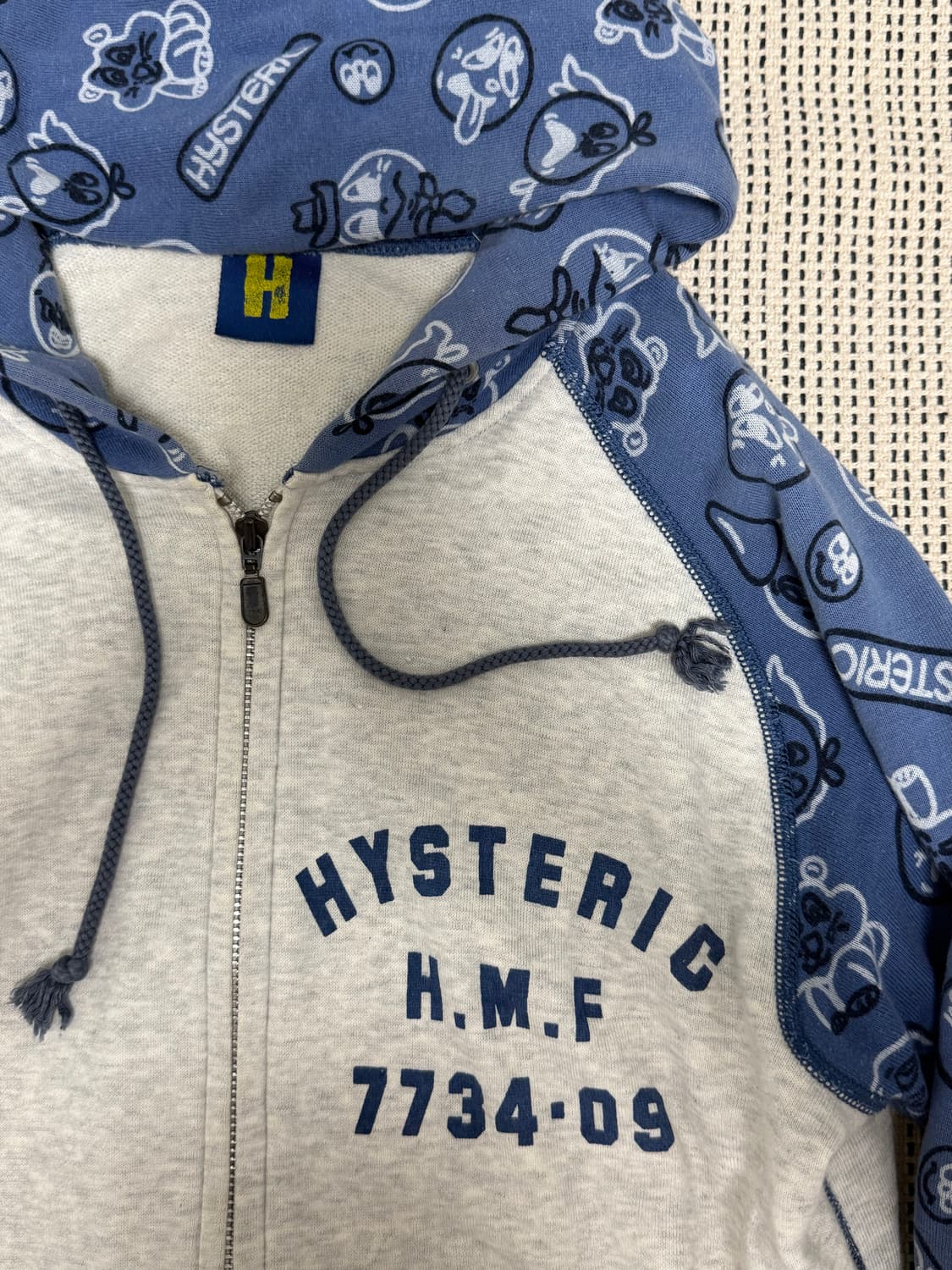 히스테릭글래머 나그랑 패턴 후드집업 상품이미지3