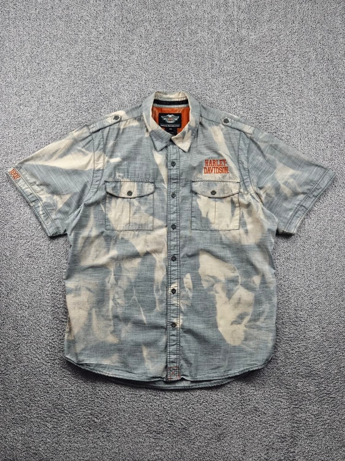 할리데이비슨 반팔 셔츠 커스텀 ( 2XL ) / 11939 상품이미지2