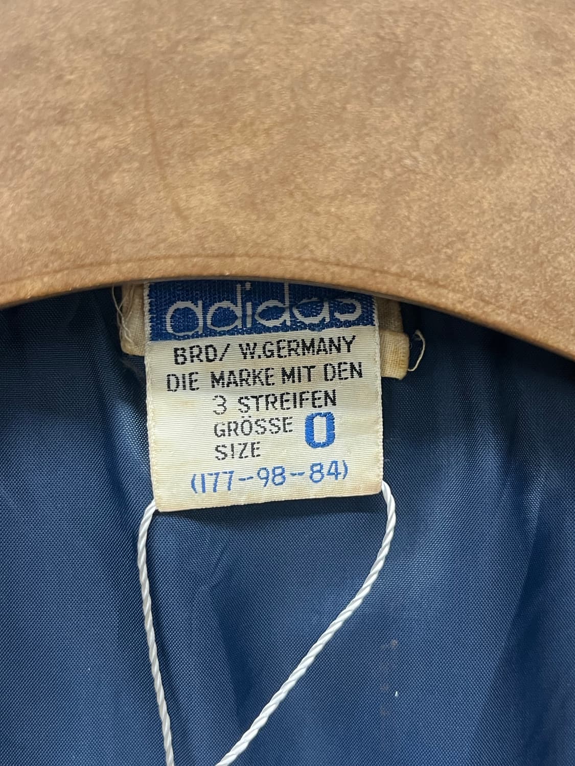 80s 아디다스 서독제 패디드 자켓 상품이미지4