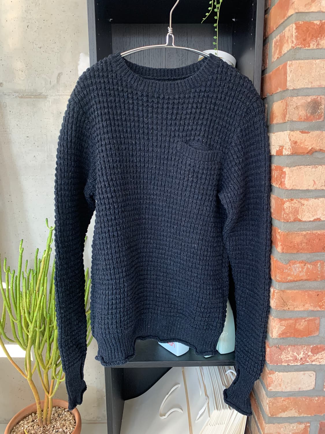 Kapital 캐피탈 와플 핑거홀 니트 상품이미지1