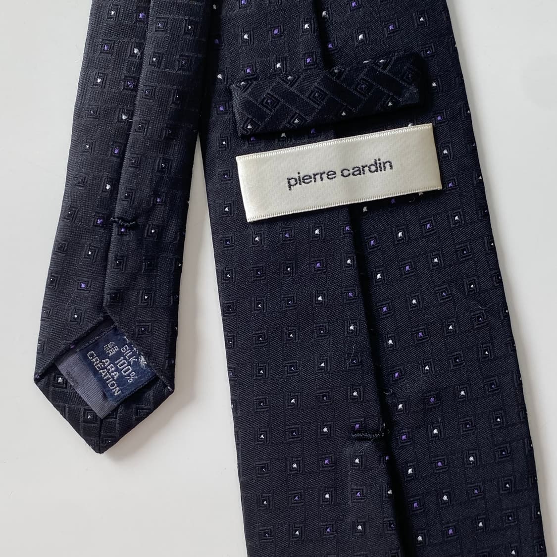 피에르가르뎅 (Pierre Cardin)명품정품 블랙넥타이 상품이미지5