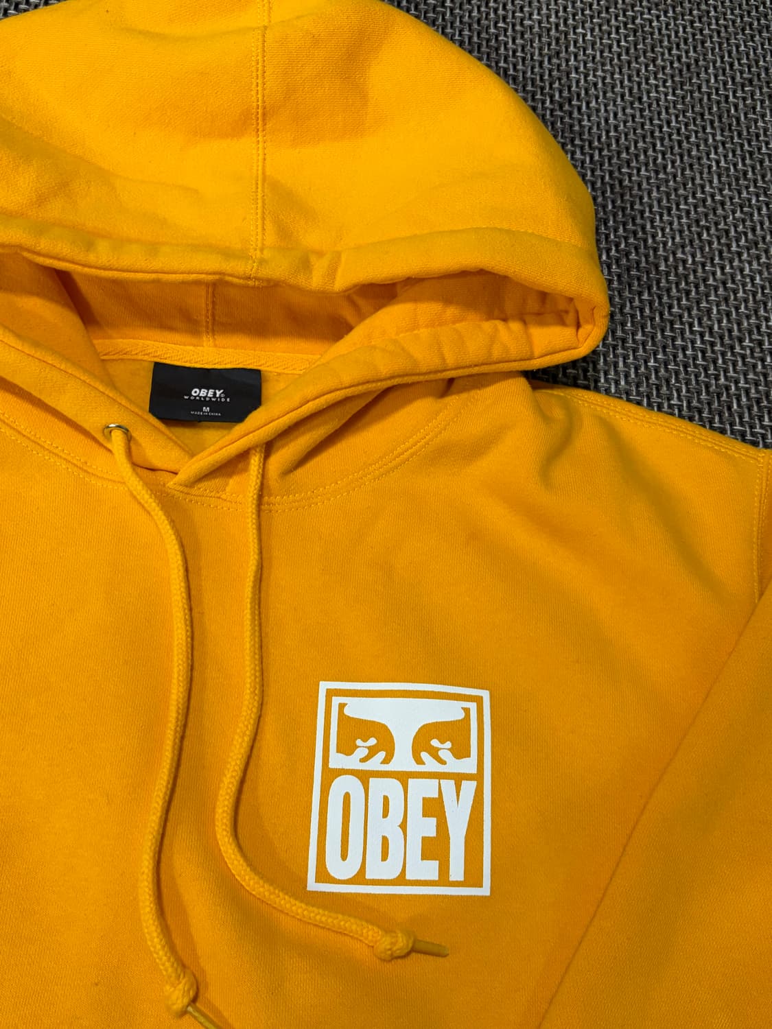 오베이 빅로고 후드티 상품이미지3