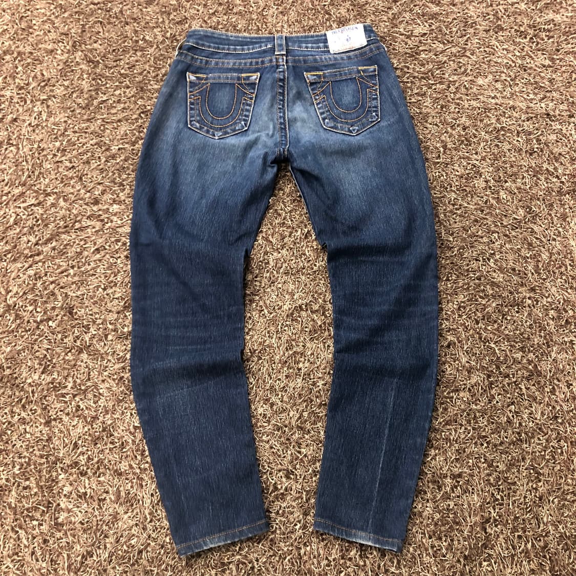 트루릴리전 하이 라이즈 워싱 데님 팬츠 상품이미지4