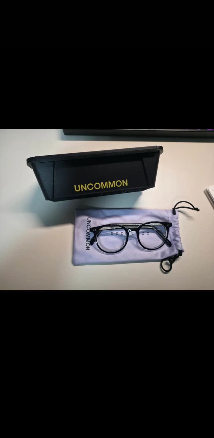 언커먼 아이웨어 ambler 블랙 크리스탈 상품이미지2