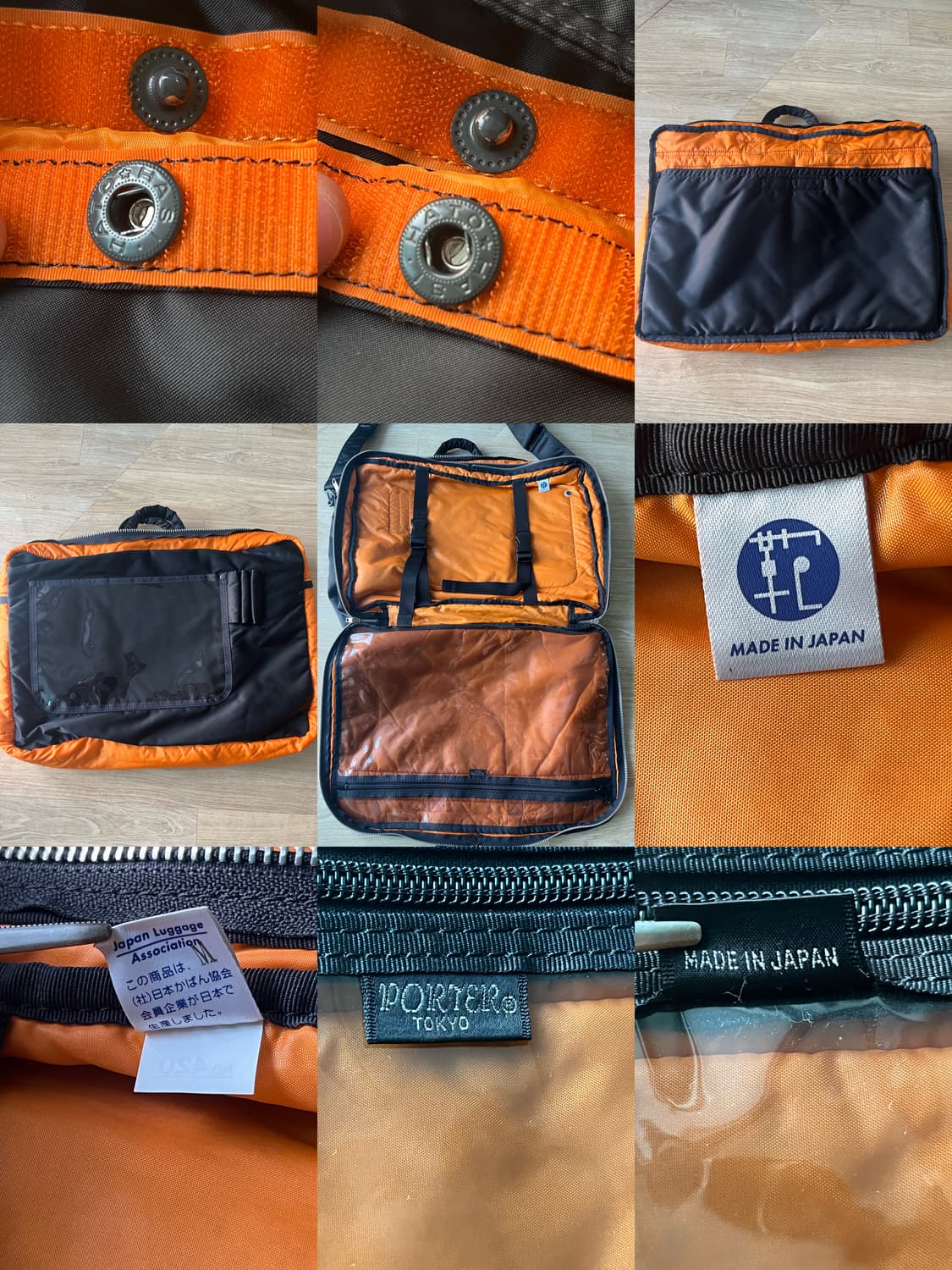 요시다 포터 탱커 2way 오버나이트 브리프케이스 블랙 622-79309 상품이미지10