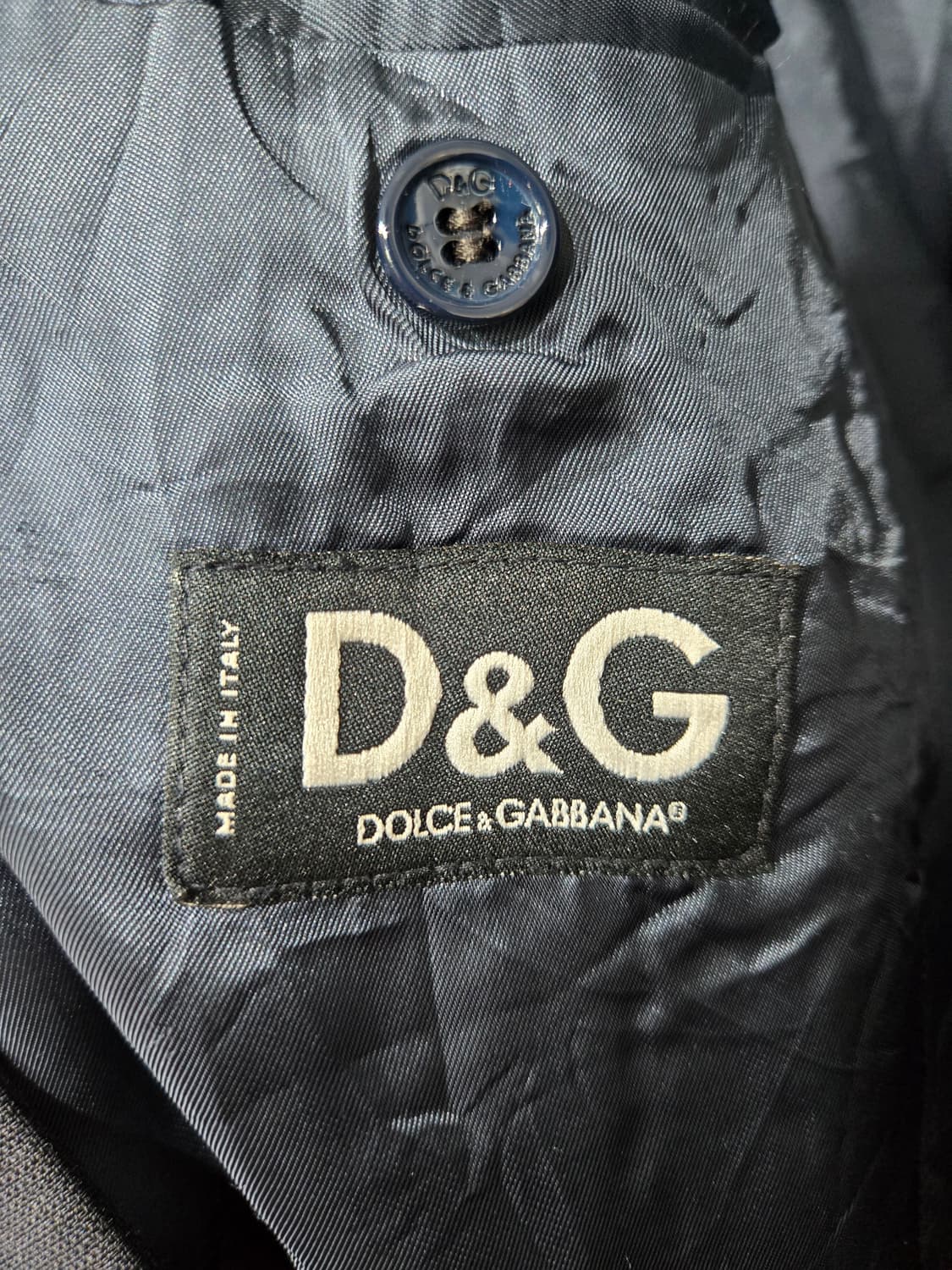 돌체앤가바나 네이비 남성 정장 자켓 상품이미지5