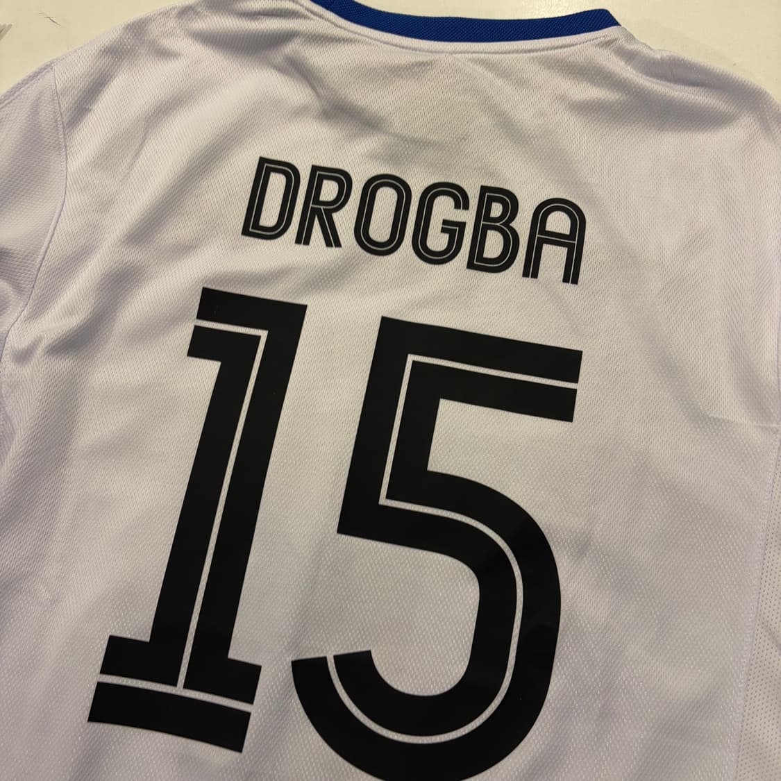 [2XL] 엄브로 03-05 첼시 FC 화이트 유니폼 반팔 D396 상품이미지9