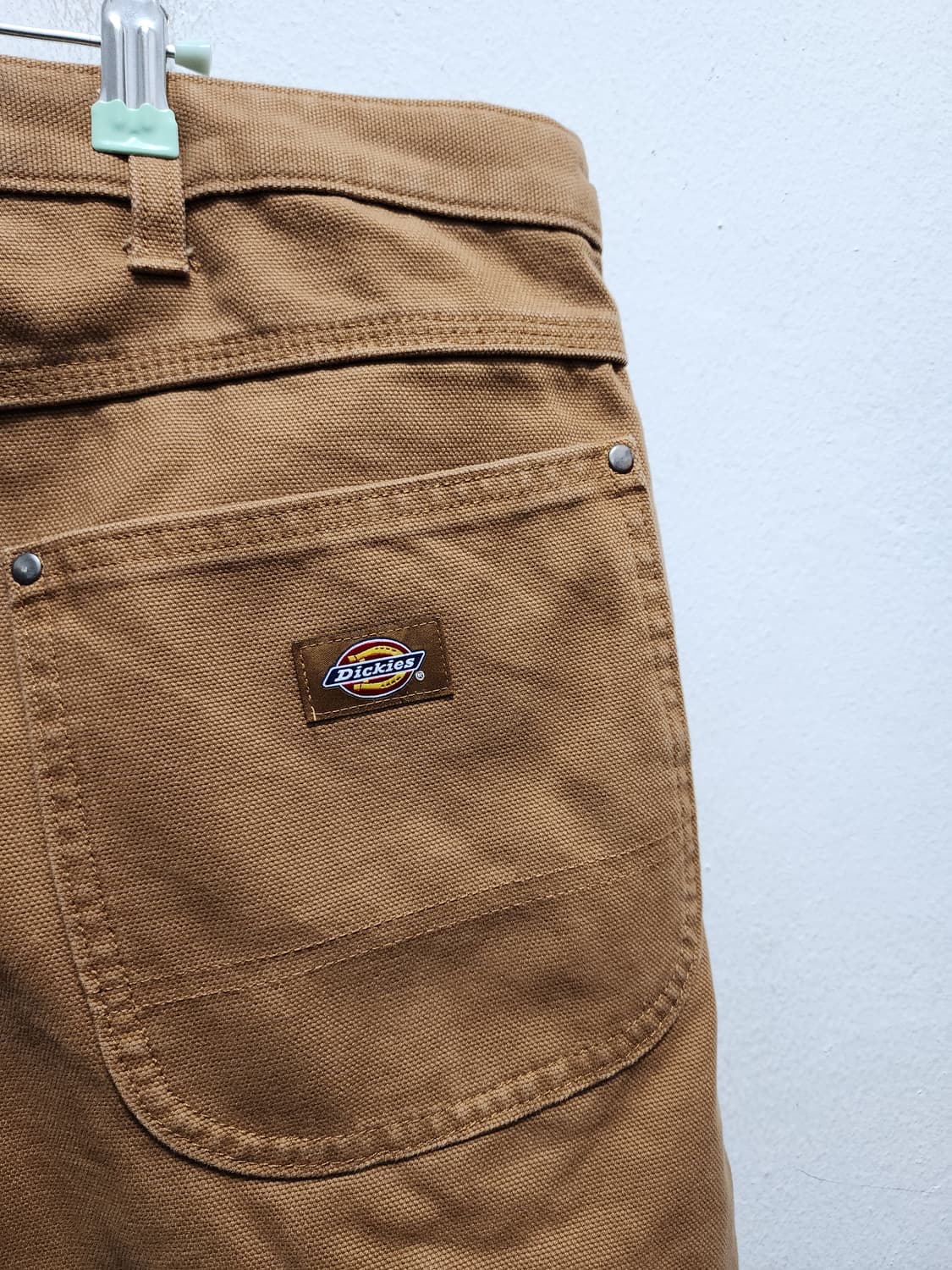 (빅사이즈) 디키즈 브라운 코듀로이 안감 워크팬츠 상품이미지4