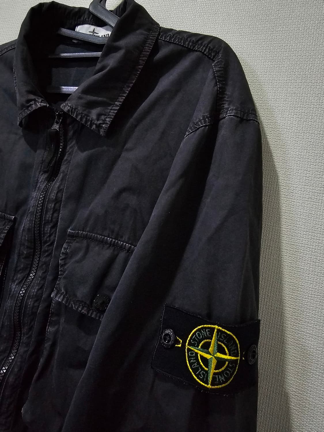 정품 스톤아일랜드 113WN 올드이펙트 오버셔츠 105/XL 상품이미지2