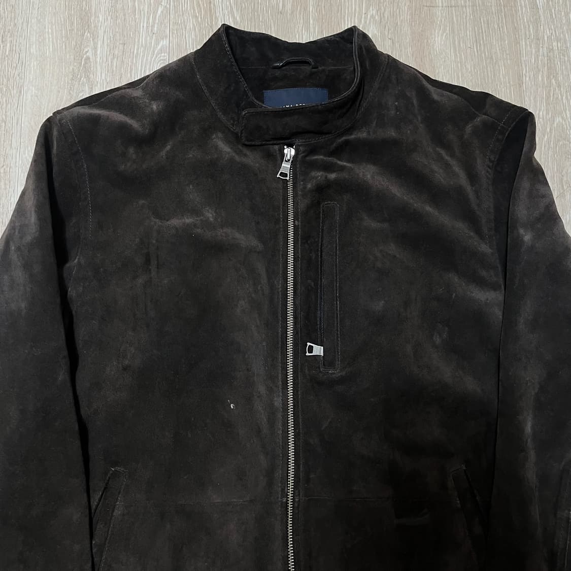 바나나리퍼블릭 남성 리얼 레더 양가죽 스웨이드 자켓 L/100  상품이미지2