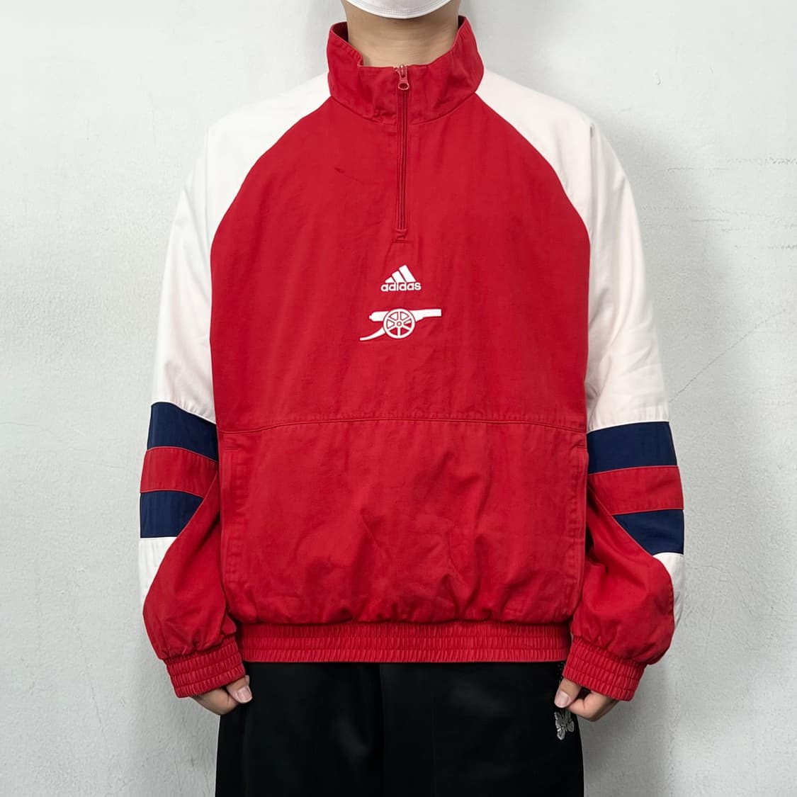 아디다스 아스날 22-23 아이콘 탑 아노락 상품이미지2