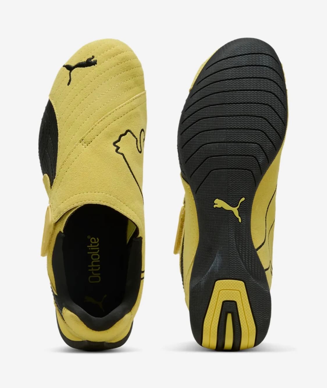 [새제품/280] 푸마 슬림캣 레몬:블랙 상품이미지3