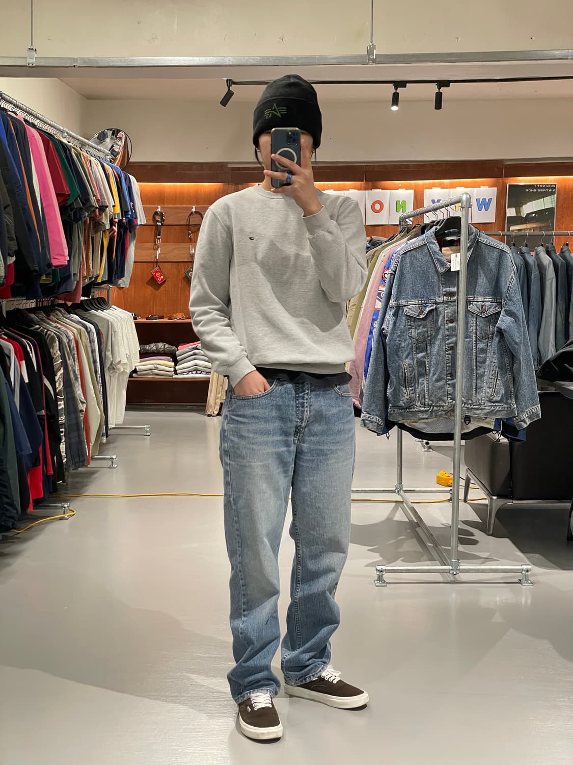 90’s 리바이스 오렌지탭 615 데님 팬츠 상품이미지1