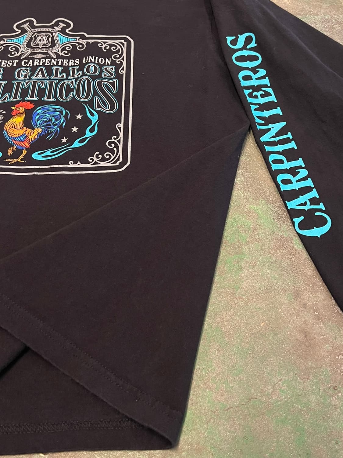 [L] 베이사이드 USA 카펜터 유니온 롱슬리브 빈티지 티셔츠 상품이미지7