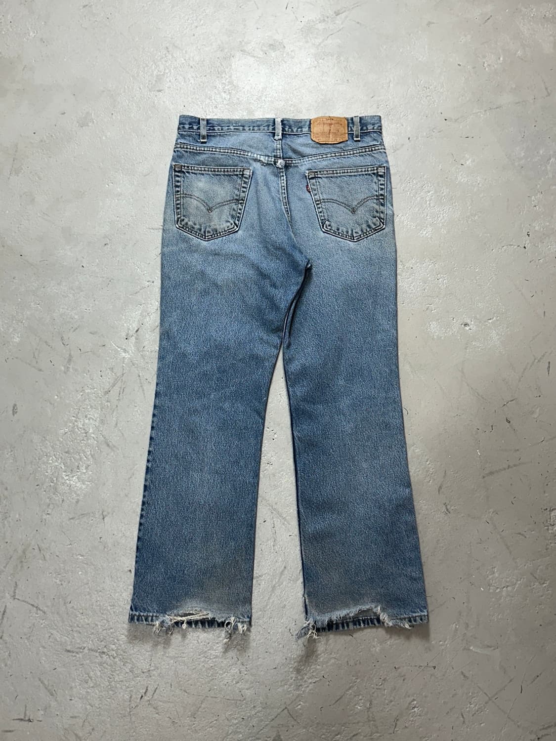 90's USA Made 리바이스 517 부츠컷 플레어진 상품이미지4