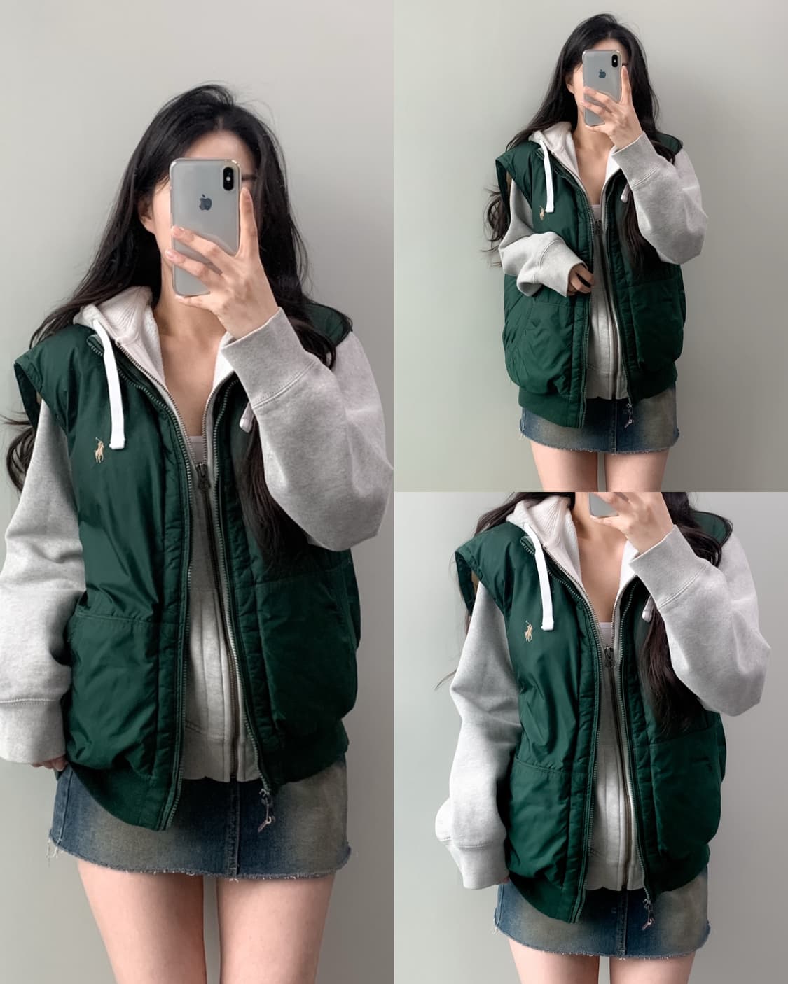 폴로 패딩 조끼 상품이미지1