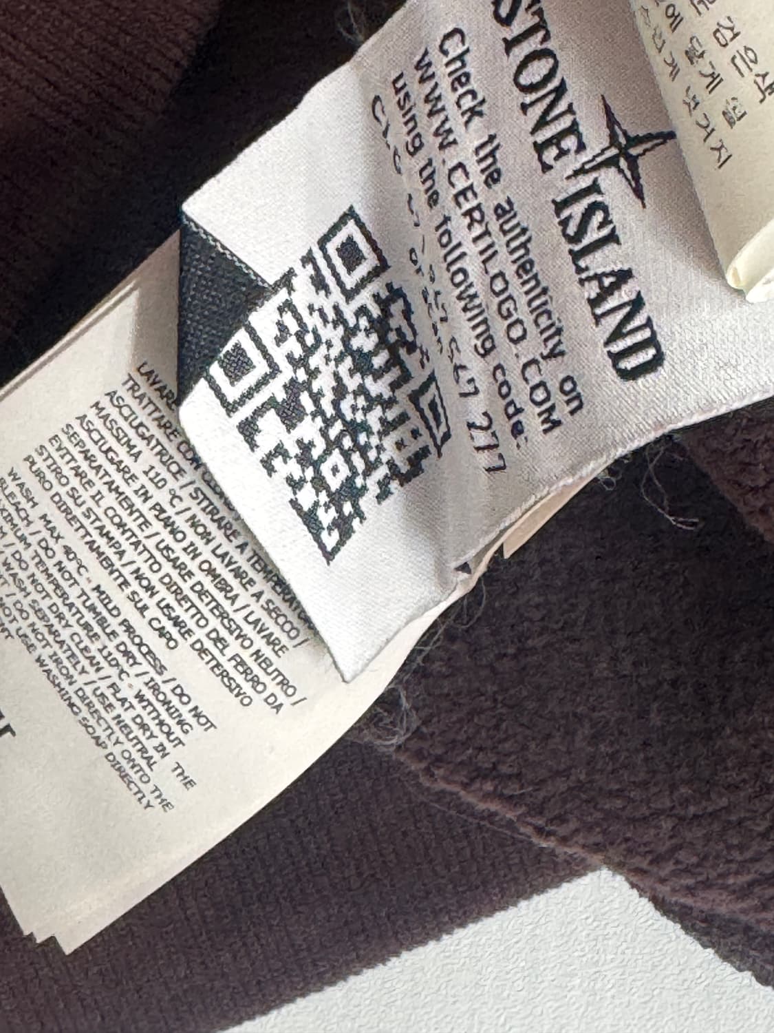 스톤아일랜드 빈티지 프린팅 라운드 쭈리 맨투맨 베이직 보헤미안 상품이미지7