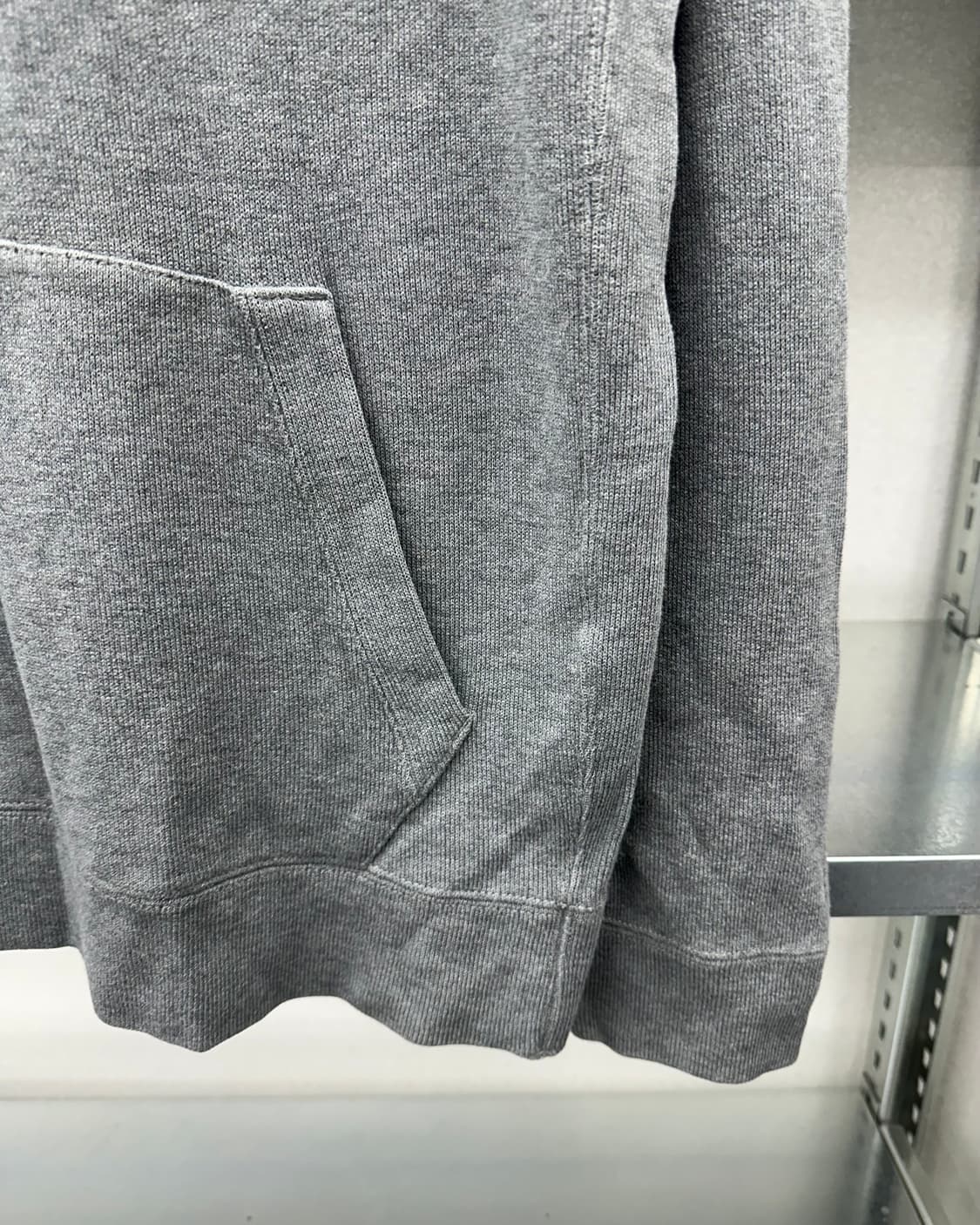 (L)90'S 폴로 니트면 후드-M1700 상품이미지3