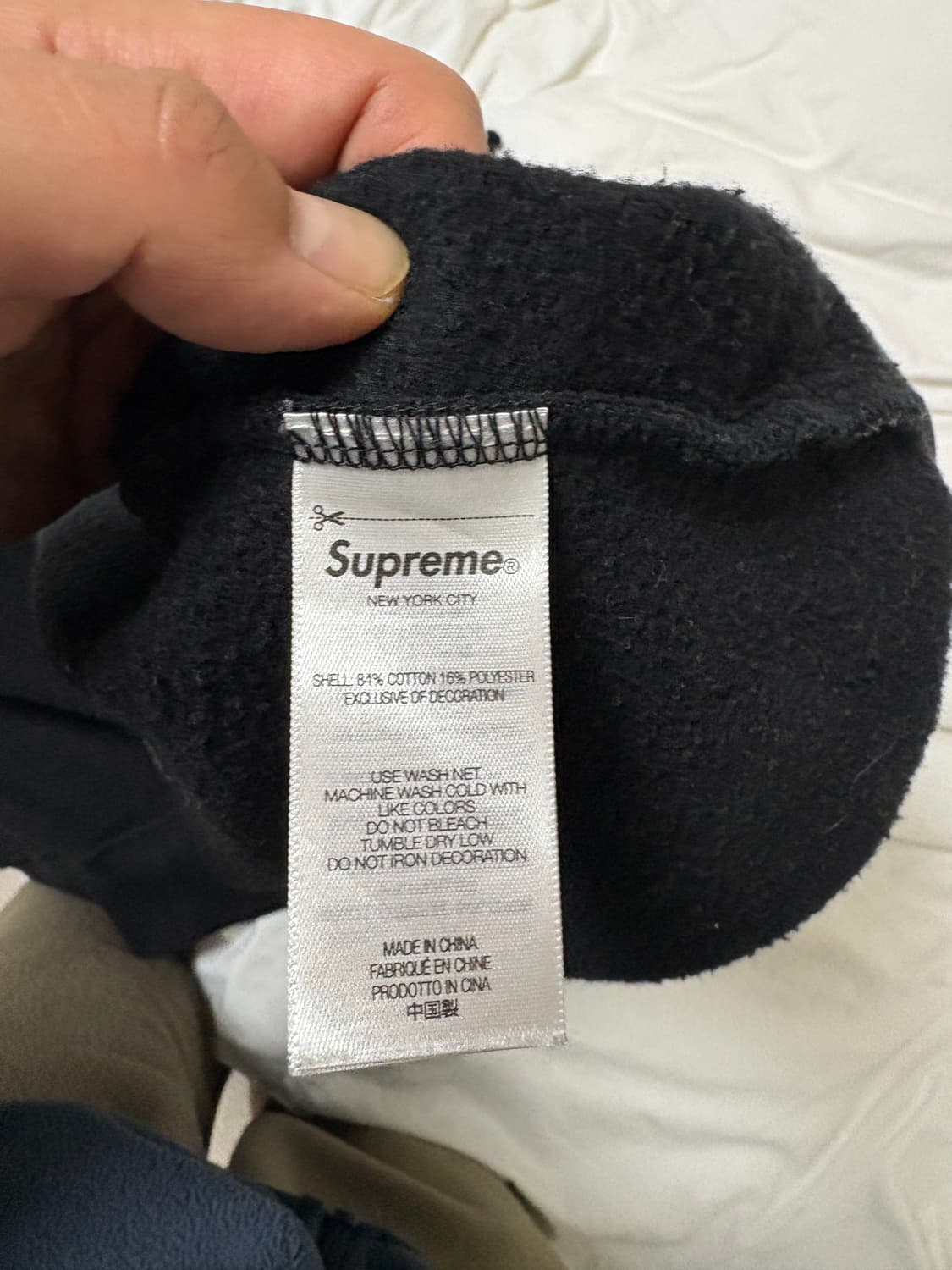 [SUPREME]슈프림_25ss에이펙스 트윈 후드집업 블랙 L 상품이미지6