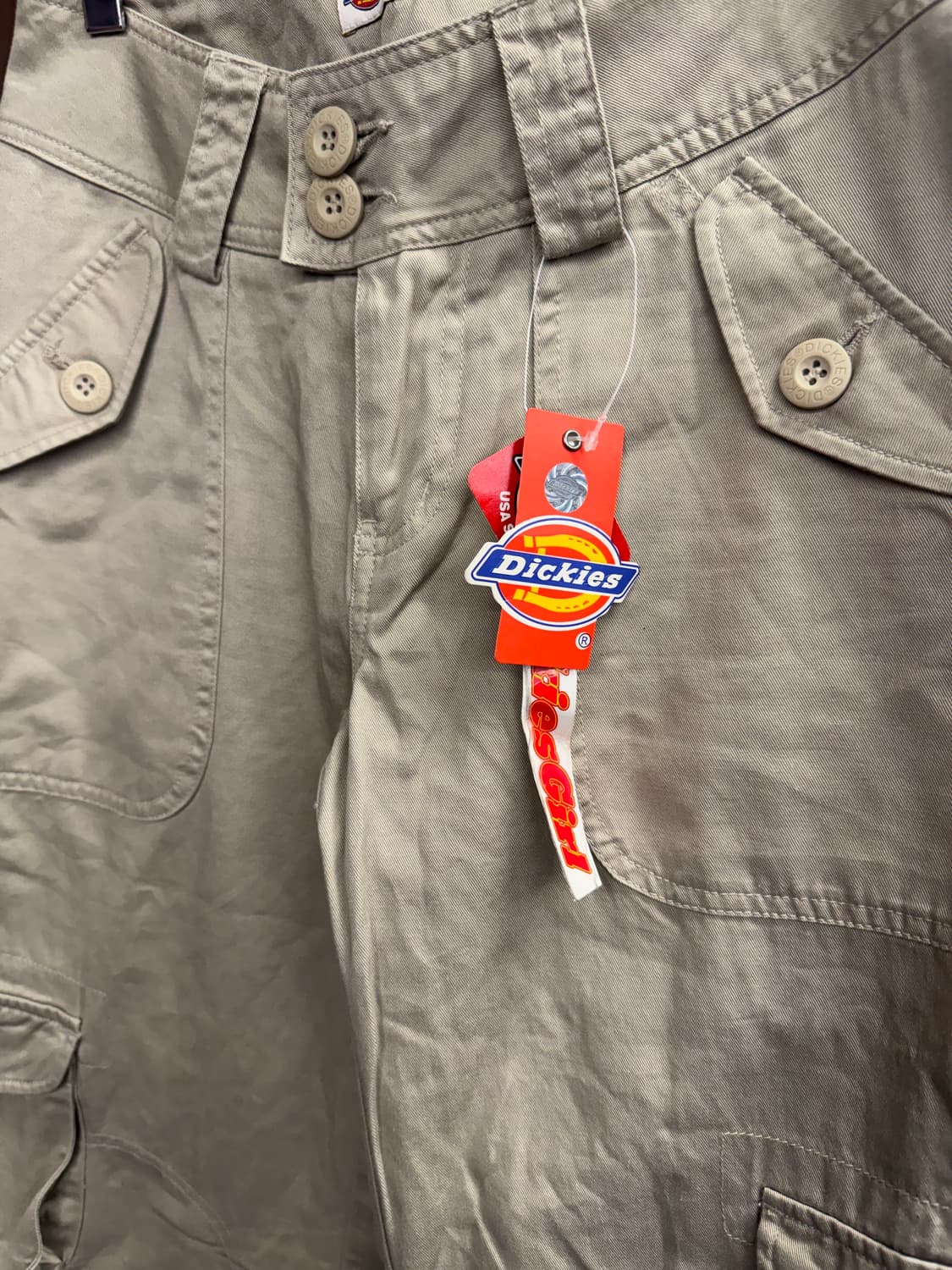 디키즈 우먼스 카고 부츠컷 코튼팬츠 상품이미지2