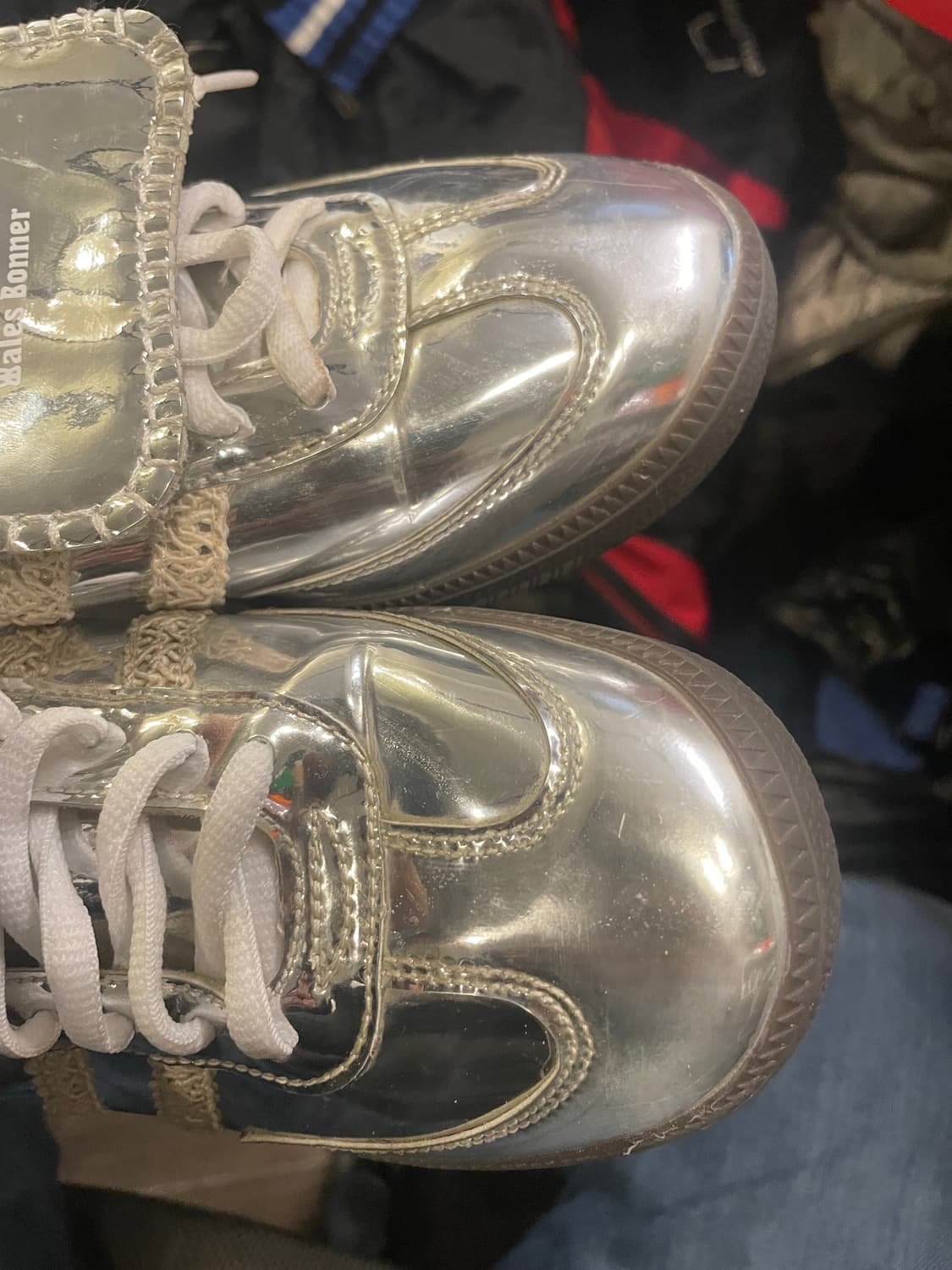 아디다스 웨일즈보너 삼바 실버 운동화245 상품이미지2